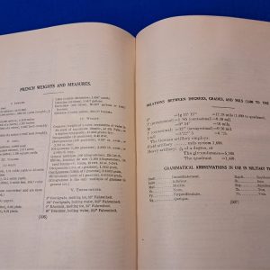 world-war-one-french-english-technical-terms-dictionary-military-war-document-95-brown-large-hard-cover-over-580-pages