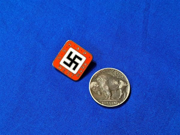 dutch-party-pin-world-war-two-enamel-square-type-member-supporter