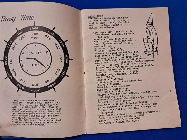 world-war-two-naval-recruit-handbook-1945-dated-57-pages-soft-cover-training-lots-of-diagrams