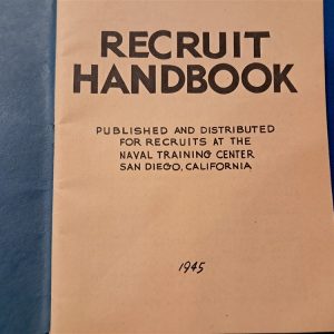 world-war-two-naval-recruit-handbook-1945-dated-57-pages-soft-cover-training-lots-of-diagrams