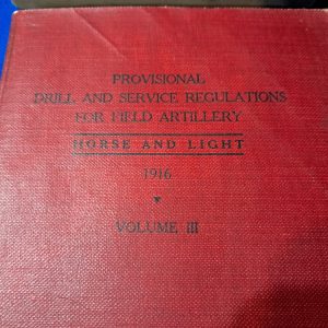 world-war-one-set-of-four-manuals-for-field-artillery-provisional-set-for-use-in-the-Americal-expiditionary-forces