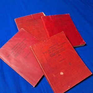 world-war-one-set-of-four-manuals-for-field-artillery-provisional-set-for-use-in-the-Americal-expiditionary-forces