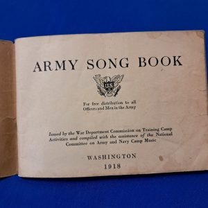 world-war-one-song-books-1918-dated-issue-item-during-boot-camp-for-soldiers-in-the-army-18