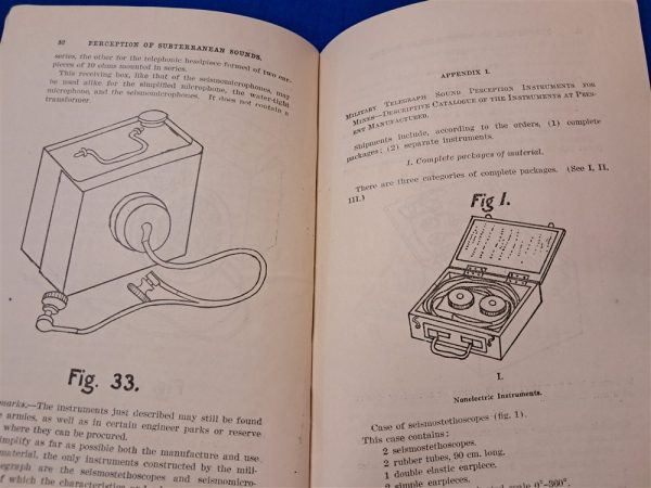 world-war-one-detection-tunnels-trench-war-fare-subterranean-noise-with-pictured-equipment-scarce-manual-secret