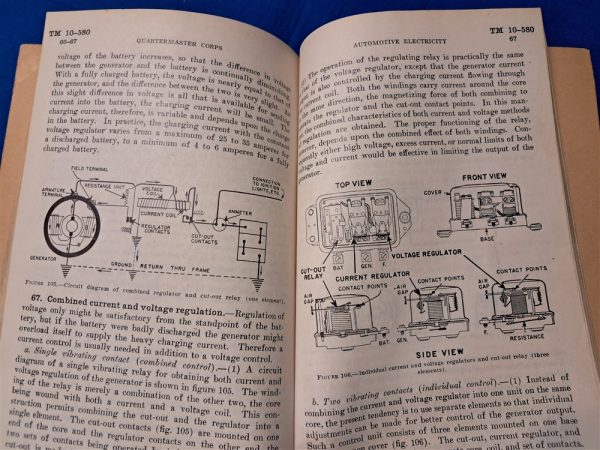 world-war-two-early-1941-dated-automotive-electrical-technical-manual-177-pages