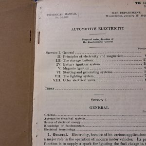 world-war-two-early-1941-dated-automotive-electrical-technical-manual-177-pages