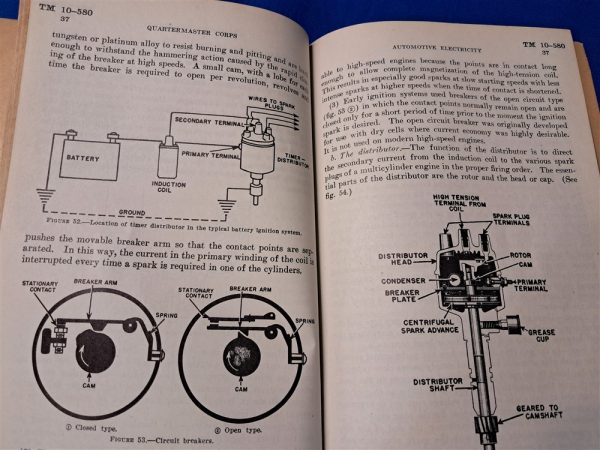 world-war-two-early-1941-dated-automotive-electrical-technical-manual-177-pages