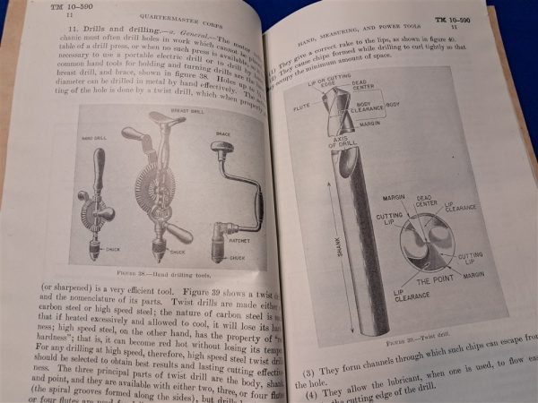 world-war-two-tm-10-590-manual-engineer-tool-hand-power-for-use-in-army