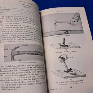 world-war-two-tm-5-226-manual-1943-dated-with-list-and-photos-of-engineer-tools-used-for-wood-working