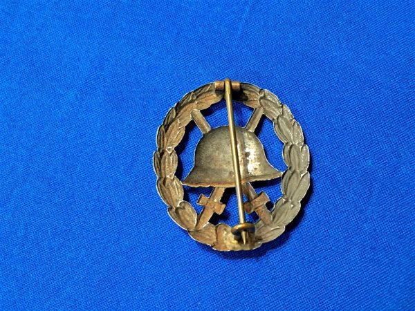 world-war-one-german-wound-badge-black-cut-out-variation-hollow-back-unmarked