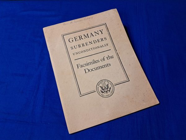 world-war-two-facimilie-of-the-surrender-of-germany-and-the -allied-terms-1945-dated-complete