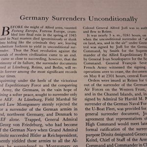 world-war-two-facimilie-of-the-surrender-of-germany-and-the -allied-terms-1945-dated-complete