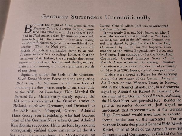 world-war-two-facimilie-of-the-surrender-of-germany-and-the -allied-terms-1945-dated-complete