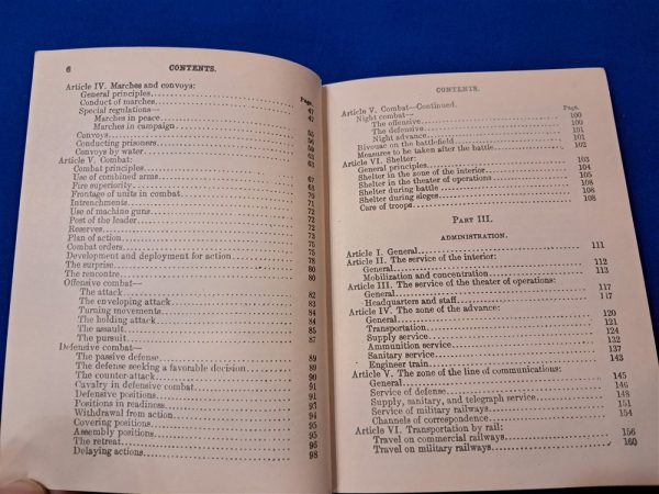 world-war-one-field-service-regulations-1914-and-revised-in-1917-with-234-plus-pages-hard-cover-excellent-conditon