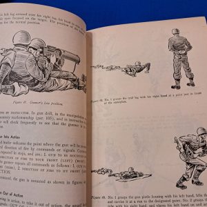 world-war-two-machine-gun-manual-1945-dated-for-the-browning-30-caliber-weapon-m1919-excellent-condition-299-pages-with-diagrams-and-photos