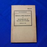 world-war-two-fm-8-field-manual-transportation-of-sick-and-wounded-1941-dated