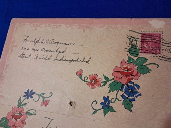 world-war-two-boxed-handkerchief-from-Air-corp-to-loved-one-indiana