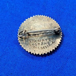 world-war-one-and-two-membership-pin-for-locomotive-association-of-cottbus-germany-b-h-mayer-marked-pin-back