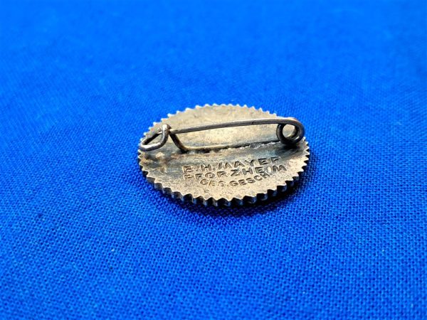 world-war-one-and-two-membership-pin-for-locomotive-association-of-cottbus-germany-b-h-mayer-marked-pin-back