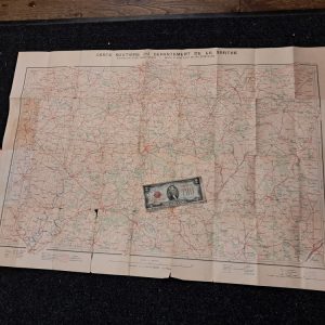 wrold-war-one-french-map-folding-type-1909-printed-used-by-the-united-states-forces-in-overseas