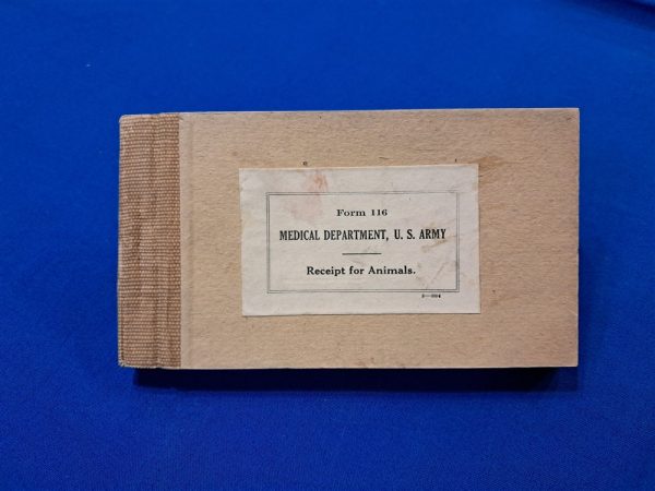 world-war-one-veterinary-animal-receipts-booklet-for-wounded-or-sick-animals-1918-dated