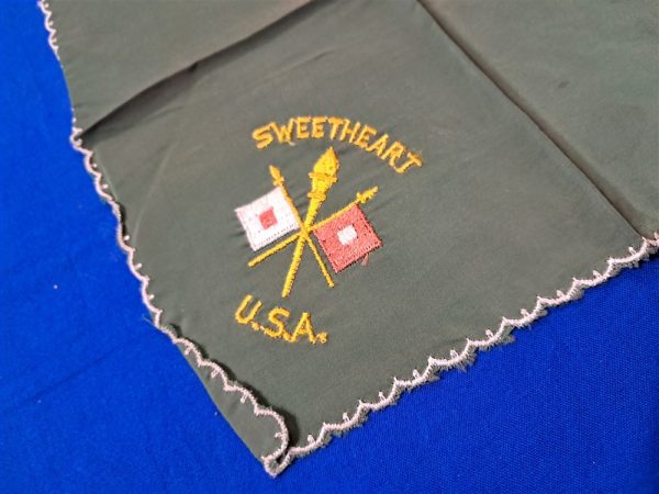 world-war-two-signal-corps-hand-kerchief-silk-embroidered-flag-green-sweetheart