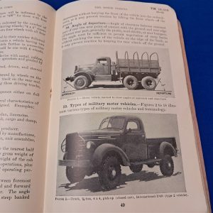 world-war-two-technical-manual-number-10-510-with-photos-of-early-pre-1941-vehicles-and-their-basic-parts