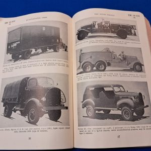 world-war-two-technical-manual-number-10-510-with-photos-of-early-pre-1941-vehicles-and-their-basic-parts