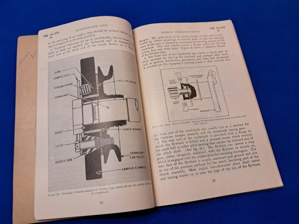 world-war-two-technical-manual-on-the-combustion-engine-parts-colling-system-workings-of-1941-dated-103-pages-soft-cover