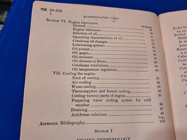 world-war-two-technical-manual-on-the-combustion-engine-parts-colling-system-workings-of-1941-dated-103-pages-soft-cover